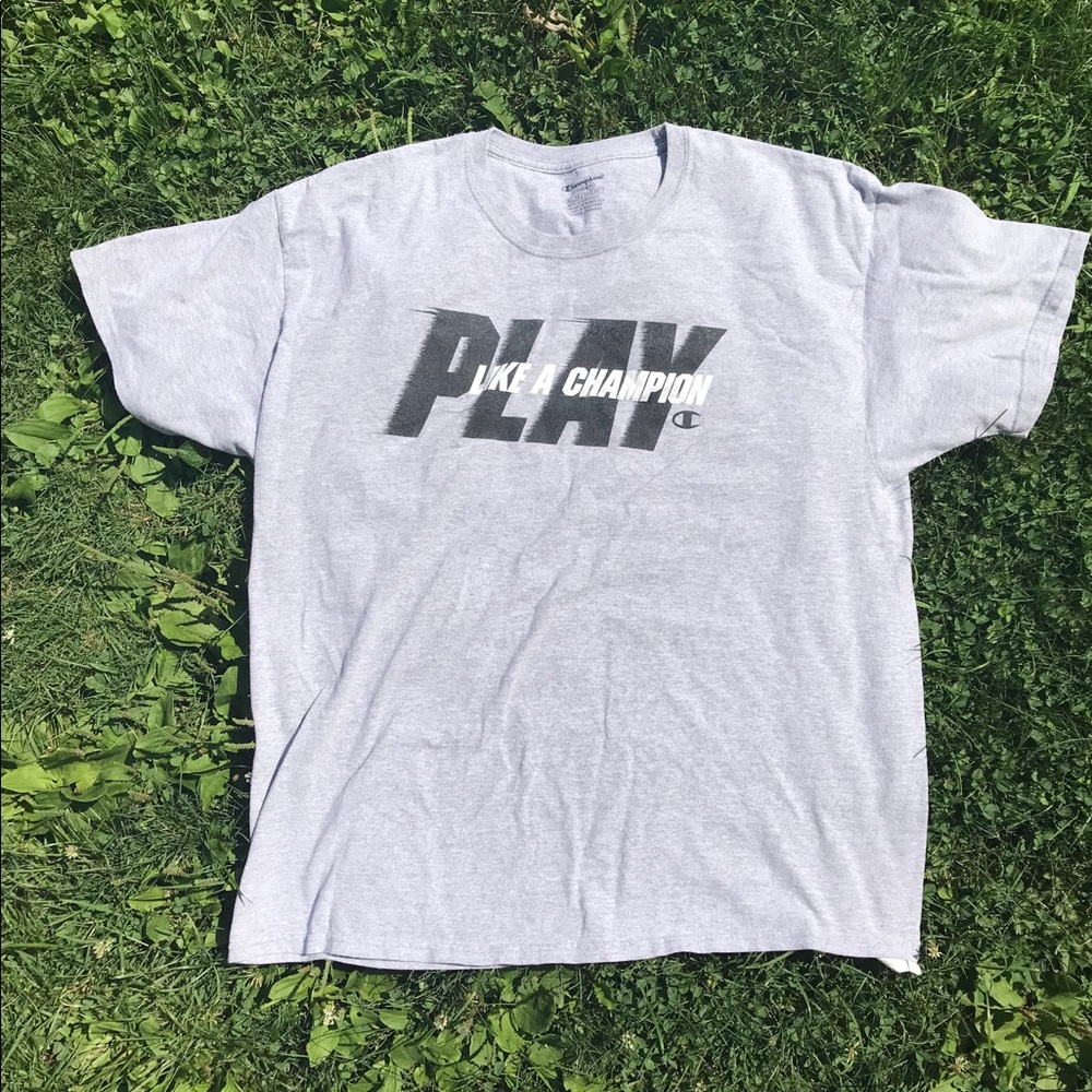 Vintage champion shirt rare Nike air heat